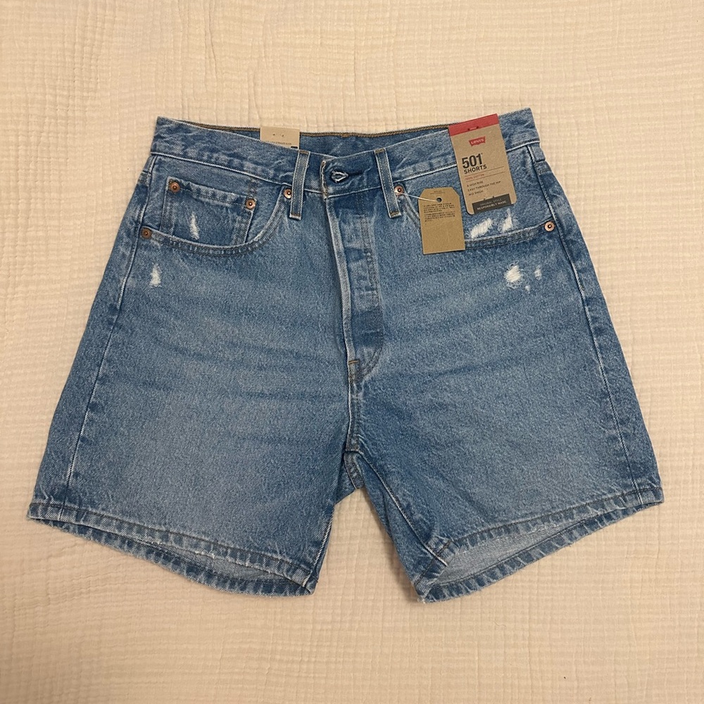 501 High rise shorts